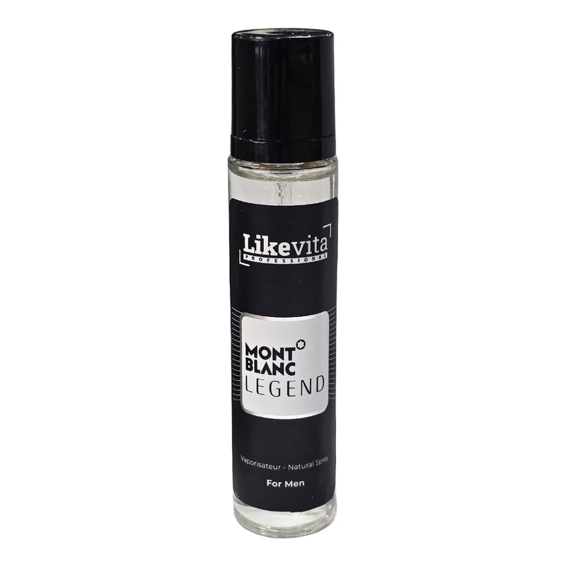 عطر جیبی مردانه لایک ویتا مدل مونت بلنک با رایحه خنک و شیرین حجم 22 میلی‌لیتر