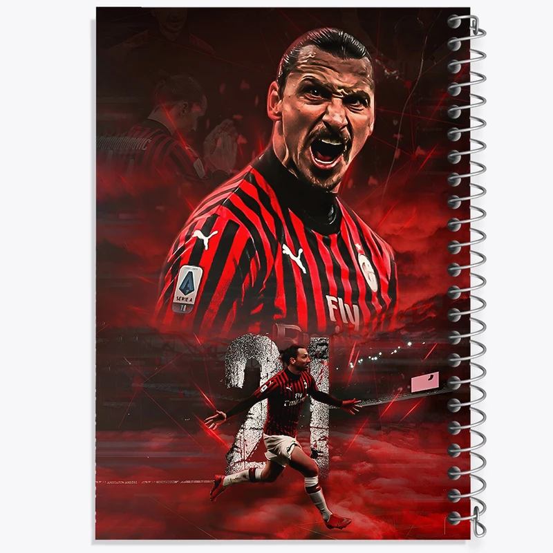 دفتر نقاشی 50 برگ خندالو طرح زلاتان ابراهیموویچ کد N2801