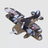 هواپیما بازی مدل فلزی ملخی ارتشی