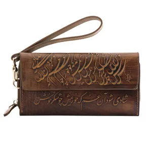 کیف پول زنانه چرم نگار کد 205110