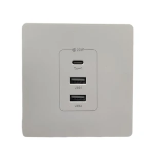 پریز مدل توکار USB-TYPE-C