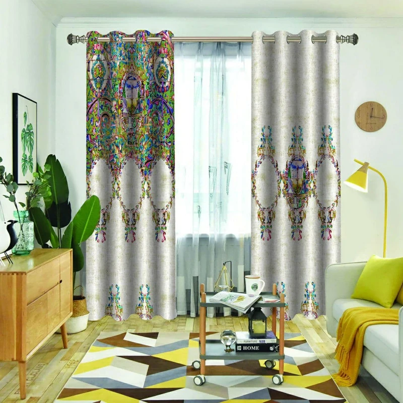 پرده مدل z100 سایز 150×280 سانتی متر
