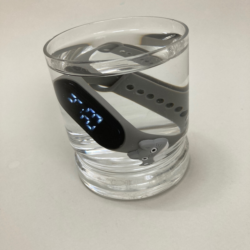 ساعت مچی دیجیتال بچگانه مدل لمسی ضد آب طرح گربه