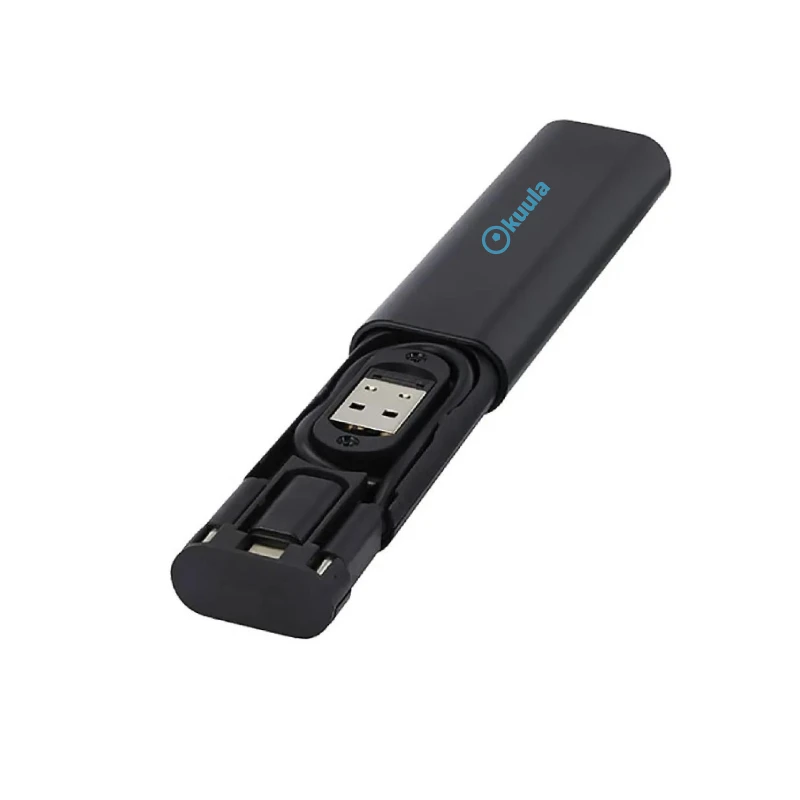 کابل تبدیل USB-C / USB به  USB-C / لایتنینگ کولا مدل HUB04 طول ۰.۳ متر 