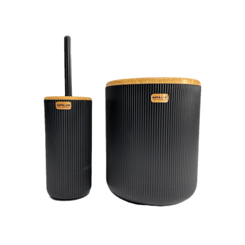 سطل و فرچه کاریزما طرح چوب