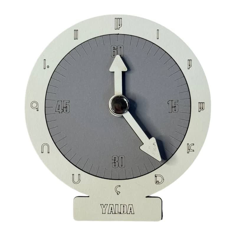 بازی آموزشی ساعت مدل ساعت اموزشی یلدا کد 2310