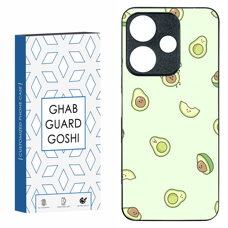 کاور قاب گارد گوشی طرح آووکادو کد TPU-259 مناسب برای گوشی موبایل شیائومی  REDMI 13  