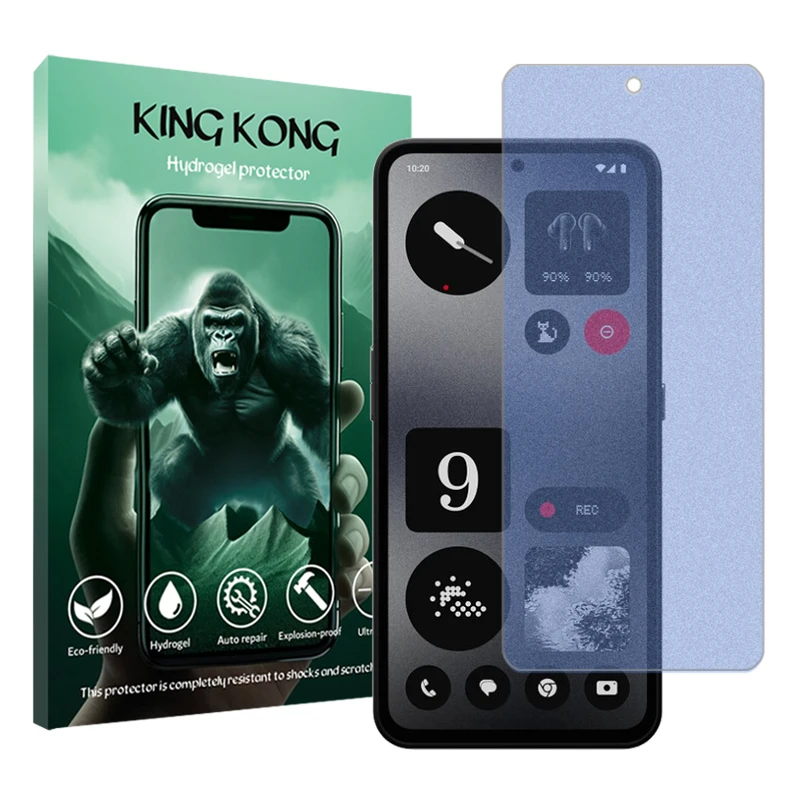 محافظ صفحه نمایش مات آنتی بلو کینگ کونگ مدل Tough مناسب برای گوشی موبایل ناتینگ CMF Phone 1