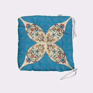 تشک صندلی شمسه نگار مدل گل های ریز و درشت