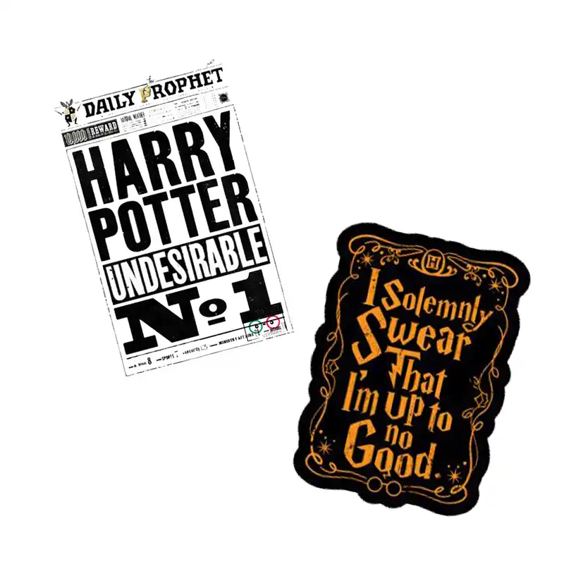 استیکر ویرمان طرح هری پاتر کد hp-1 مجموعه 2عددی