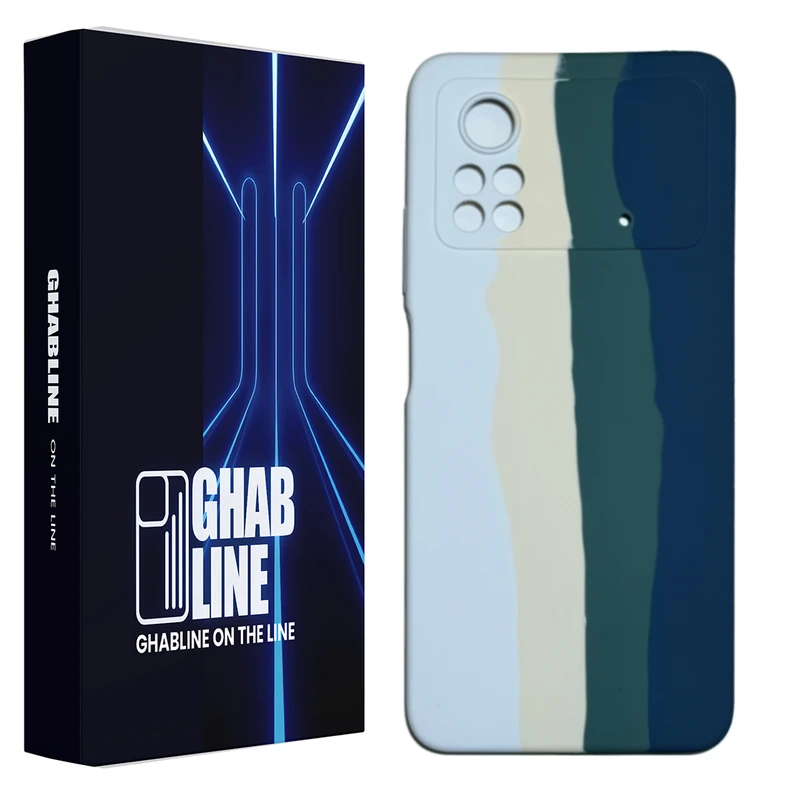 کاور قاب لاین مدل Colored-GL مناسب برای گوشی موبایل شیائومی Poco X4 Pro 