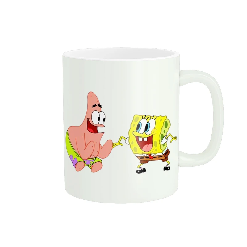 ماگ پاد آفرین طرح باب اسفنجی و پاتریک مدل 1881