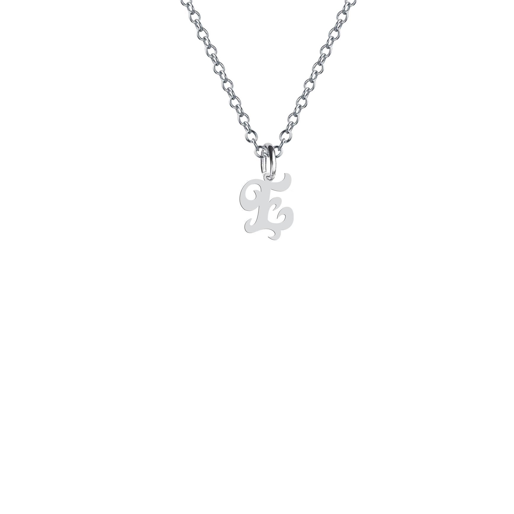 گردنبند هایکا طرح حرف E مدل s.ha2-787