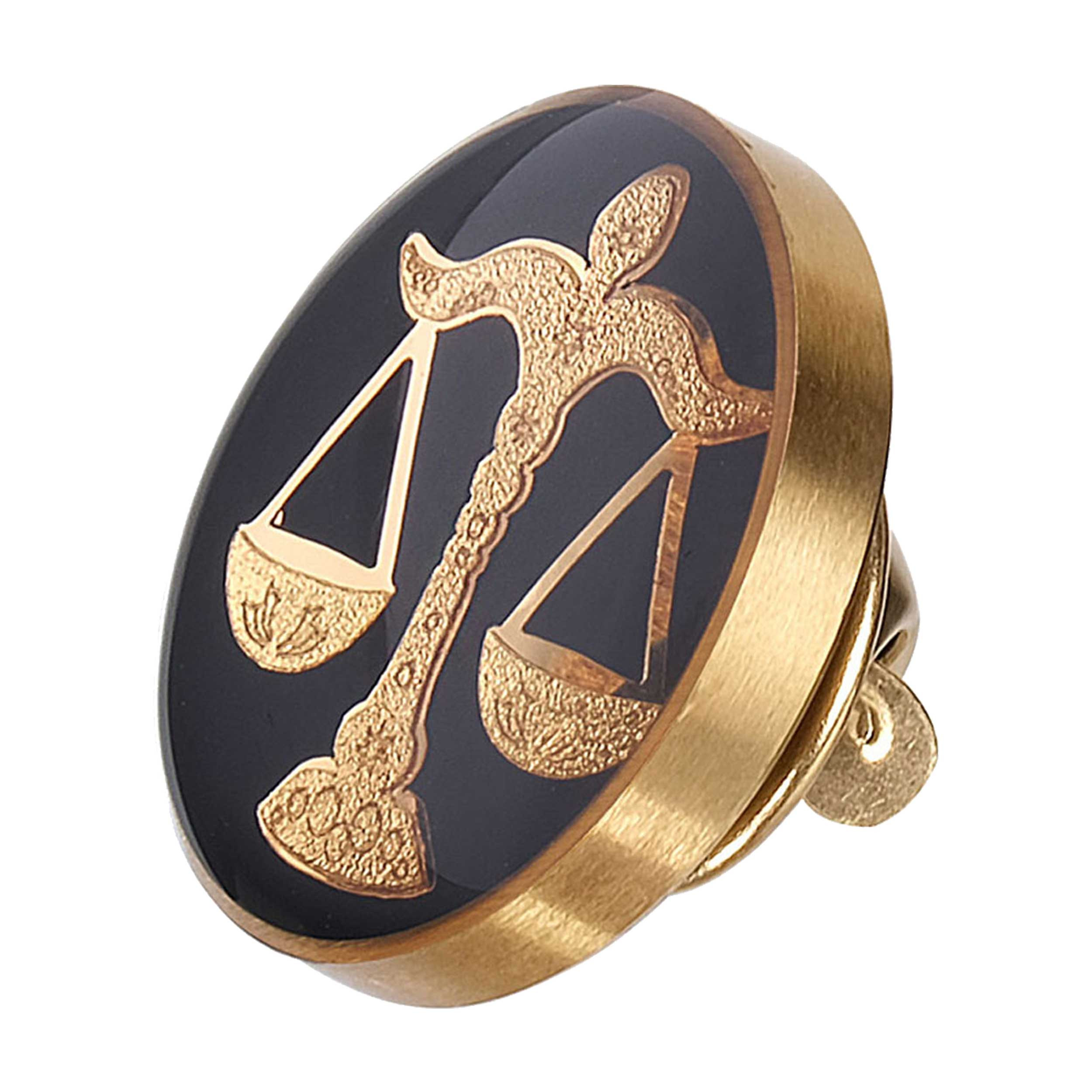 سنجاق سینه دانژه طرح ماه مهر کد ZBNG0400007