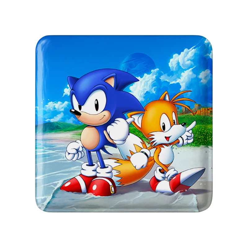 مگنت خندالو طرح سونیک (Sonic) مدل مربعی کد 37046