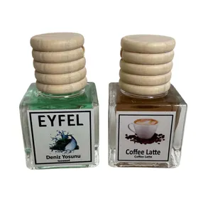 خوشبوکننده هوا خودرو ایفل مدل کافه لته و جلبک دریایی کد Coffe Latte-Seaweed حجم 10 میلی‌ لیتر بسته 2 عددی