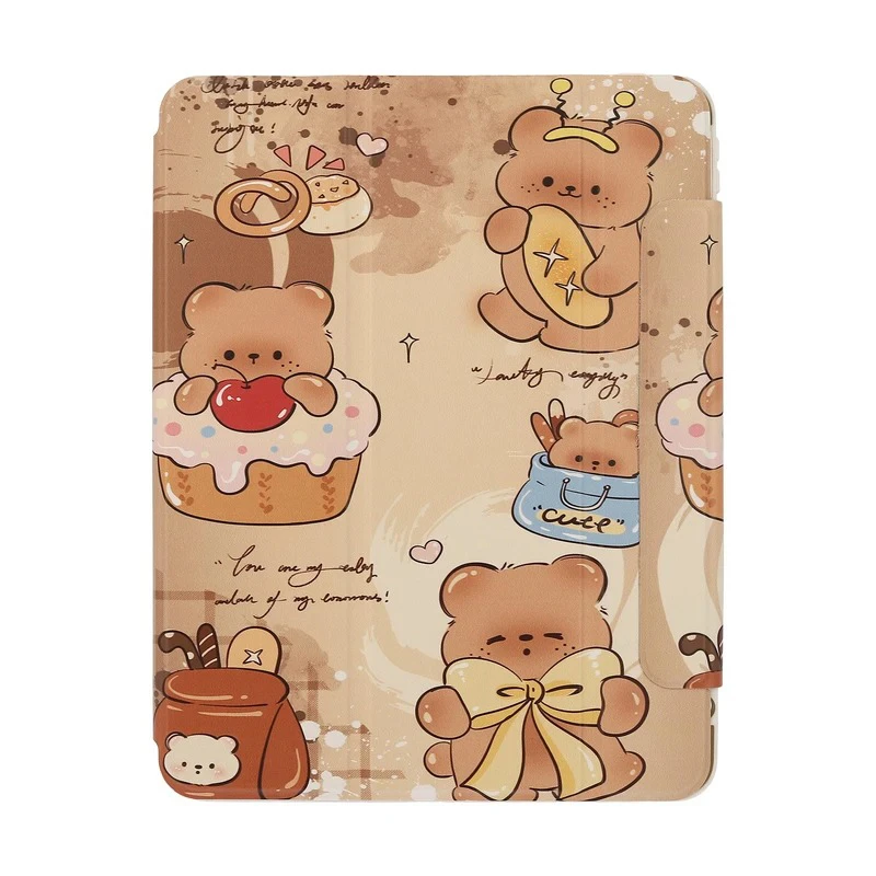 کیف کلاسوری دی کیس مدل Cute مناسب برای تبلت اپل iPad Pro 2024-11 Inch / iPad Air 2024-11 Inch