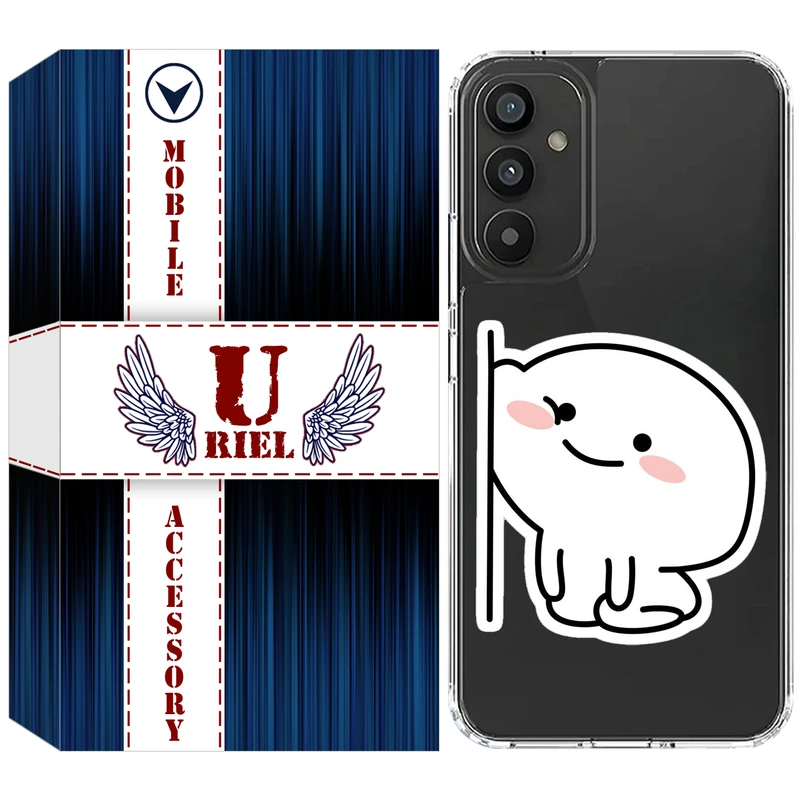 کاور یوریل مدل Clear کد 93 طرح لوس مناسب برای گوشی موبایل سامسونگ Galaxy A13 5G