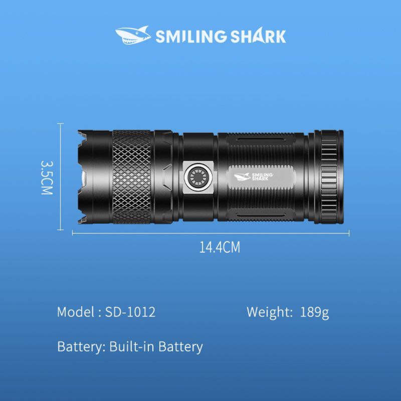 چراغ قوه اسمایلینگ شارک مدل SD-10