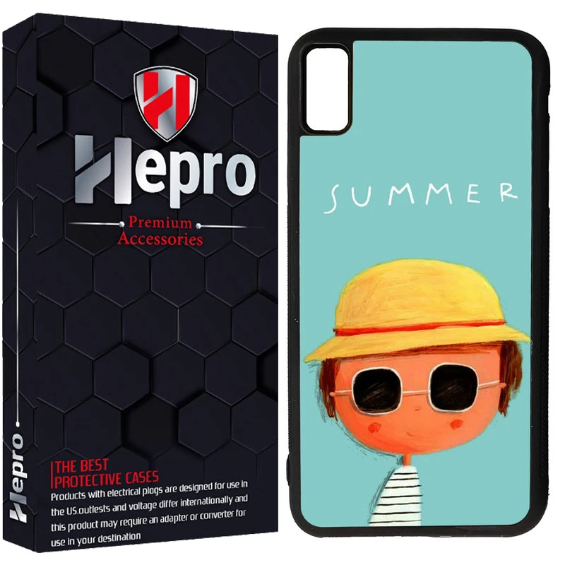 کاور هپرو طرح فانتزی مدل TPU مناسب برای گوشی موبایل اپل IPHONE X / XS