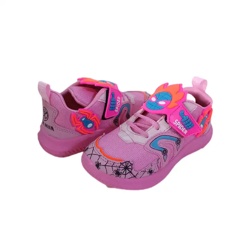 کفش پیاده روی دخترانه مدل پاشیک کد t.a.j رنگ صورتی