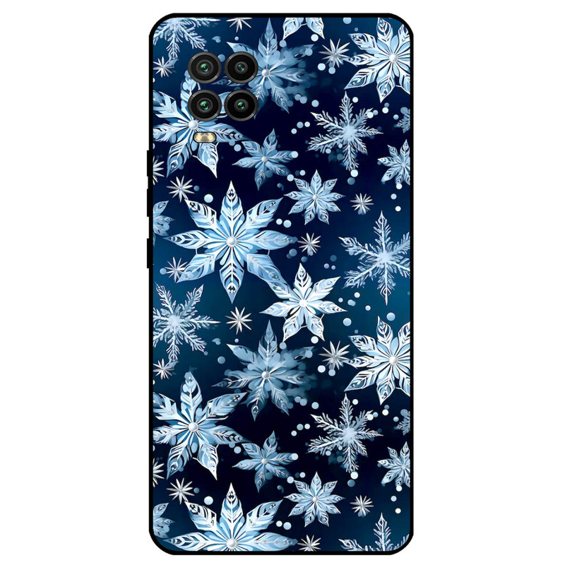 کاور مگافون طرح برف مدل 2824 مناسب برای گوشی موبایل شیائومی Mi 10 Lite 5G 