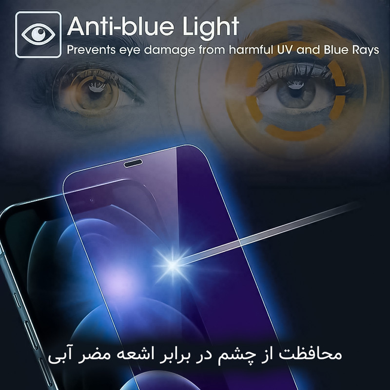 محافظ صفحه نمایش ضد اشعه آبی راک اسپیس مدل Eye Care مناسب برای تبلت شیائومی Pad 7 Pro