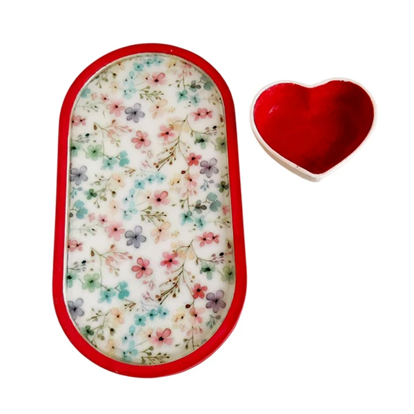 زیر لیوانی مدل سنگی کد 0060 مجموعه 2عددی