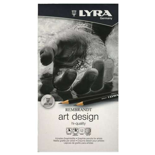 مداد طراحی لیرا مدل art design  مجموعه 12 عددی