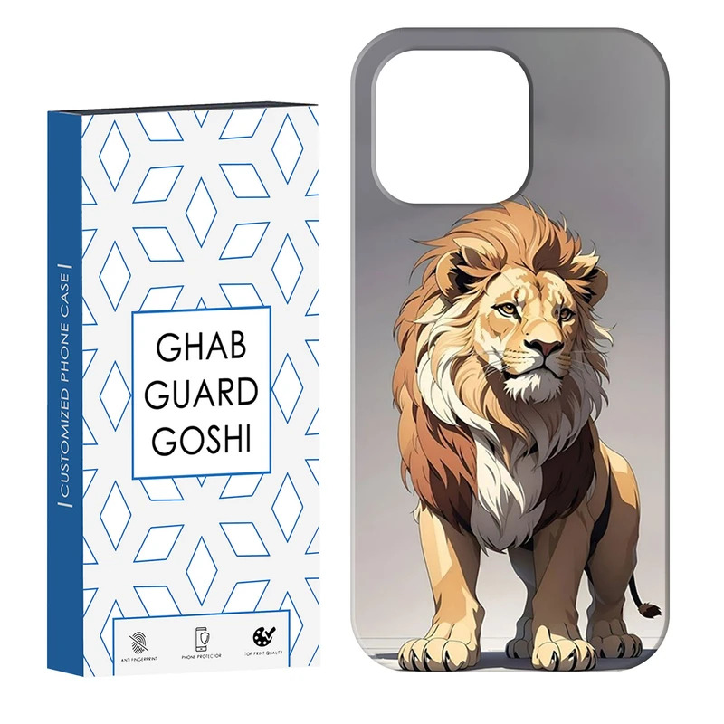 کاور قاب گارد گوشی طرح شیر کد Dimo-372 مناسب برای گوشی موبایل اپل  IPHONE 13 PRO MAX