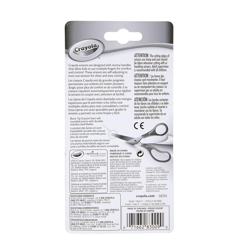 قیچی کرایولا مدل Blunt Tip کد 693009