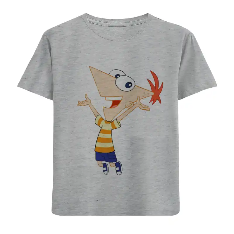 تی شرت آستین کوتاه بچگانه مدل پسرکله مثلثی D367