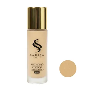 کرم پودر مایع SPF 20 ساریسا گلد مدل SS شماره 41 مناسب برای انواع پوست حجم ۳۵ میلی لیتر