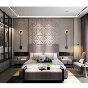 دیوارپوش مدل سه بعدی طرح برگ بسته 12 عددی