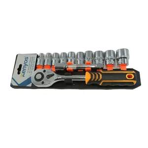آچار بکس کنیوس مدل SET CHROME VANADIUM مجموعه 12 عددی