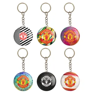جاکلیدی خندالو مدل باشگاه منچستر یونایتد Manchester United کد 1710A مجموعه 6 عددی