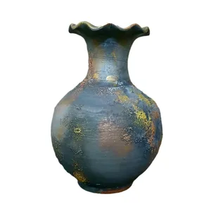 گلدان سفالی مدل پتینه