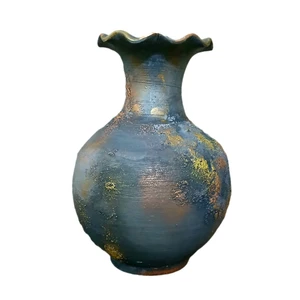 گلدان سفالی مدل پتینه