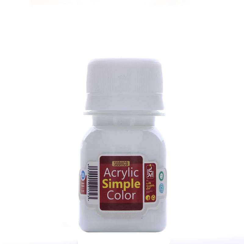 رنگ اکریلیک سوداکو مدل ساده حجم 30میلی لیتر رنگ اکریلیک سوداکو مدل ساده حجم 30میلی لیتر
