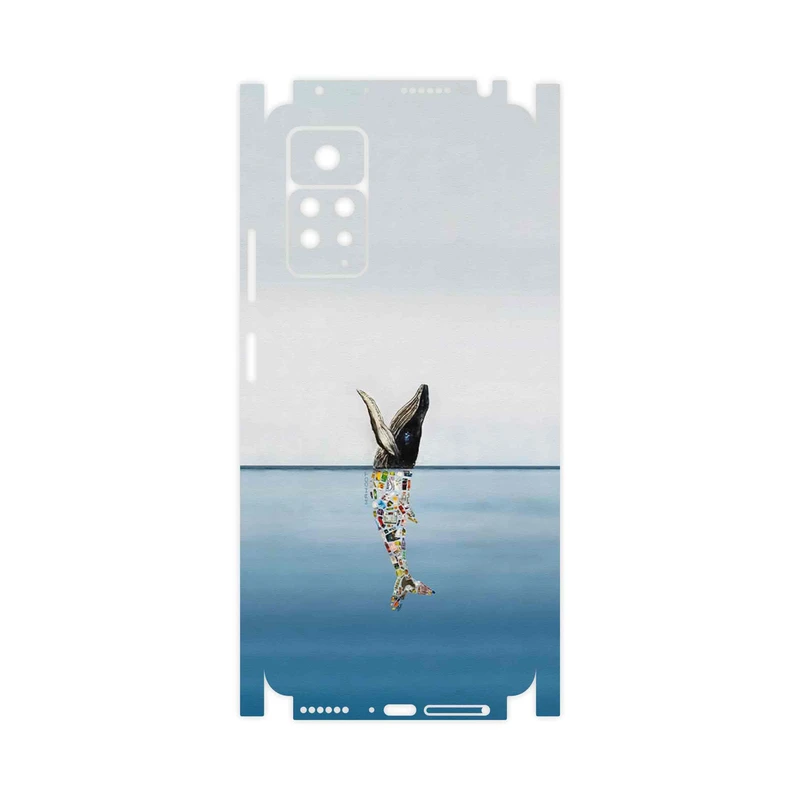 برچسب پوششی ماهوت مدل Collage of Sea Trash-FullSkin مناسب برای گوشی موبایل شیائومی Redmi Note 11 Pro Plus 5G (India)