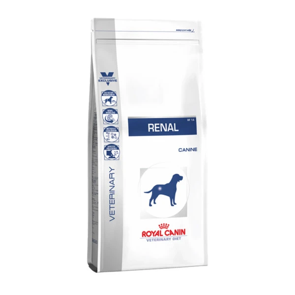 غذای خشک سگ رویال کنین مدل RENAL Canine وزن 2 کیلوگرم