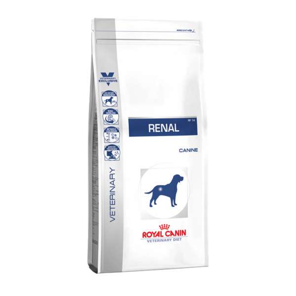 غذای خشک سگ رویال کنین مدل RENAL Canine وزن 2 کیلوگرم