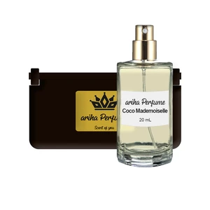 عطر جیبی زنانه اریحا مدل شنل کوکو مادمازل حجم 20 میلی لیتر