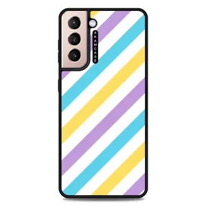 AKAM AMC-WSGS21P-PASTEL PATTERN4 Cover For Samsung Galaxy S21 Plus
