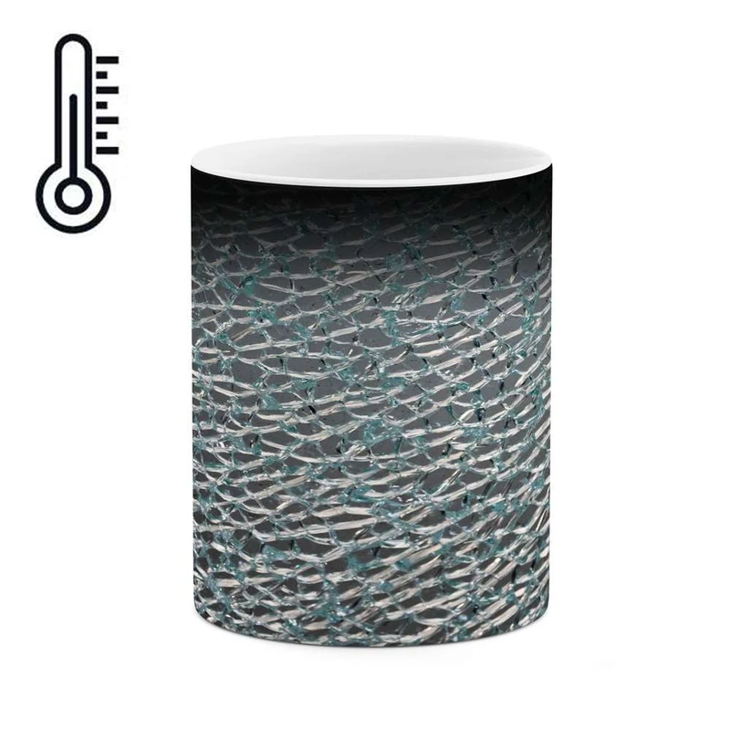 ماگ حرارتی کاکتی مدل شیشه شکسته کد mgh18035