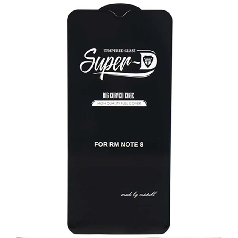 محافظ صفحه نمایش مدل Super D مناسب برای گوشی موبایل شیائومی Redmi note 8