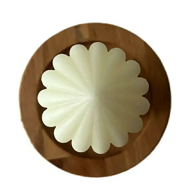 شمع دست ساز مدل شیاردار