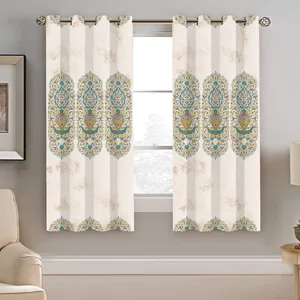 پرده نیروانا طرح  سنتی مدل هازان کد 8089  سایز 140×200 سانتی متر