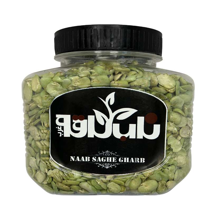 باقلا سبز خشک ناب ساقه - 400 گرم
