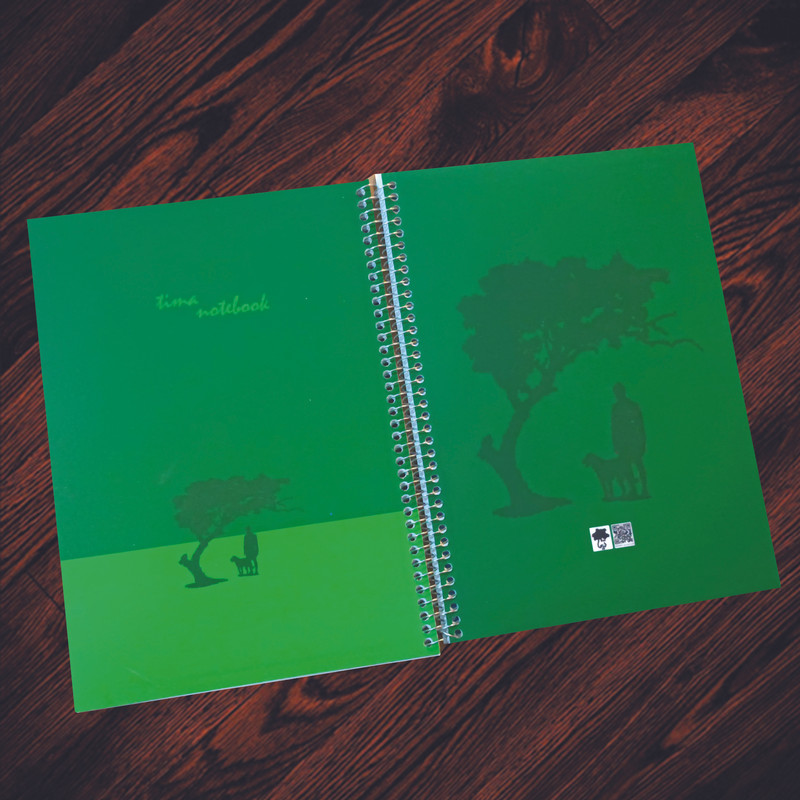 دفتر مشق 50 برگ تیما مدل پارسا مجموعه 9 عددی